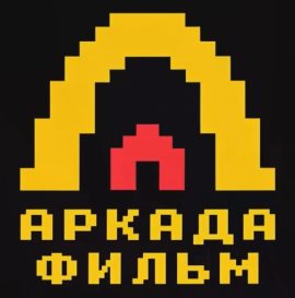 Логотип студии Arkada film